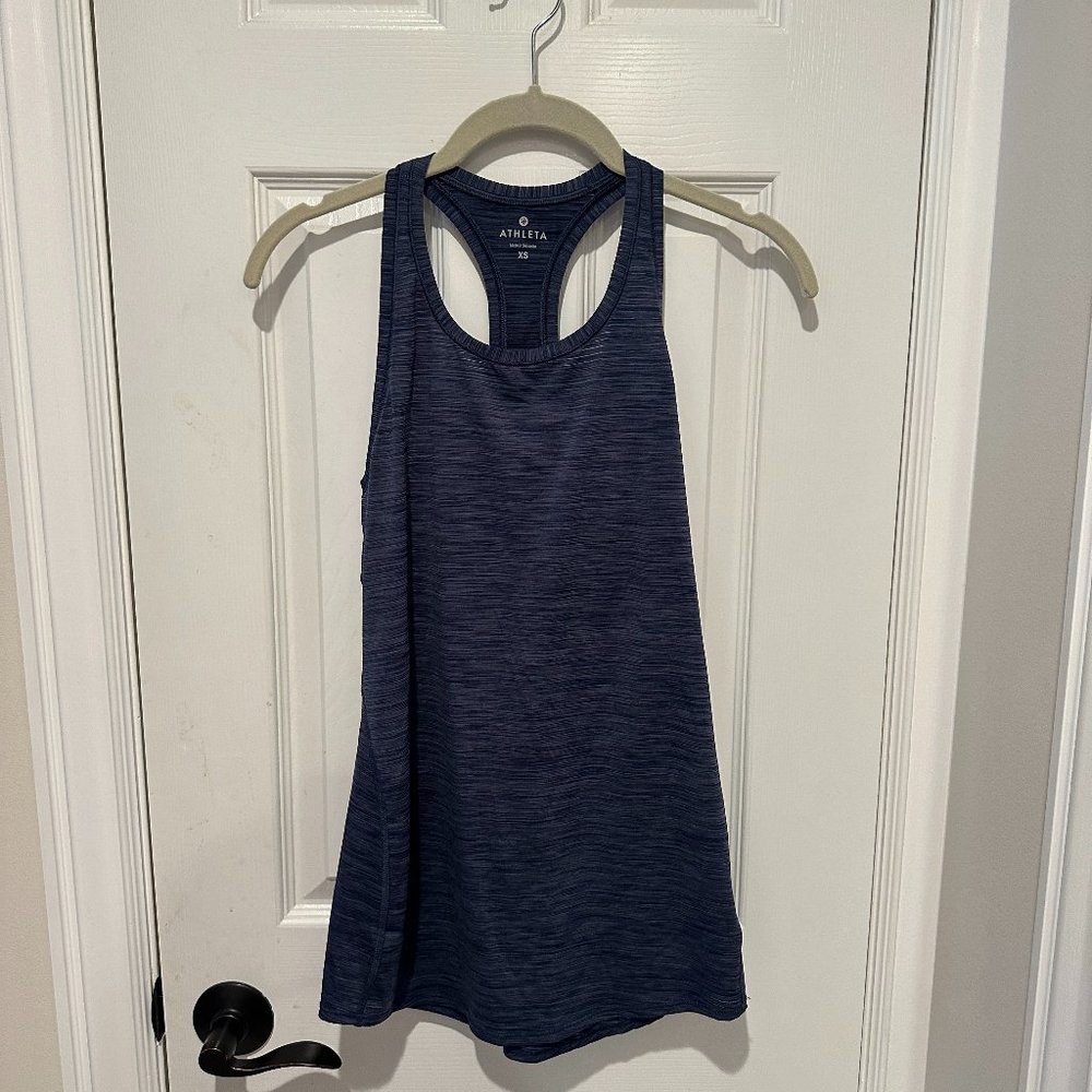 Athleta Navy Tank Top Size XS